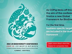 The Global Biodiversity Framework and COP15