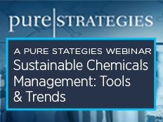 Sustainable Chemicals Management: Tools and Trends