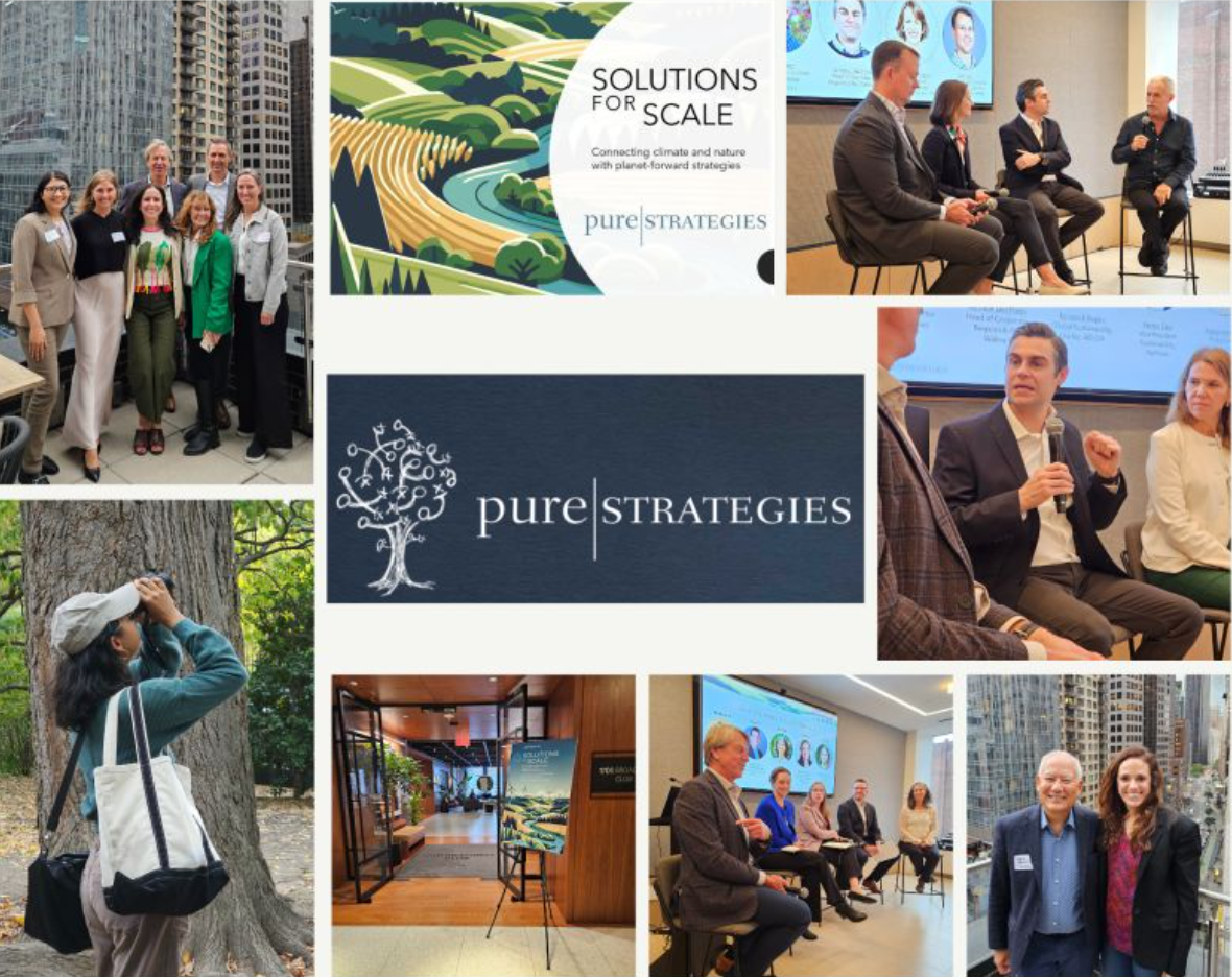 Pure Strategies hosts 2nd annual day of events during Climate Week NYC