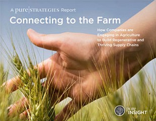 Connecting to the Farm to Help Build Regenerative and Thriving Agriculture Supply Chains