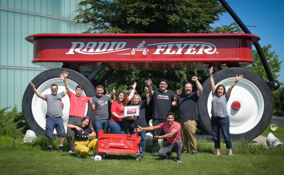 How $150 million Radio Flyer makes sustainable red wagons